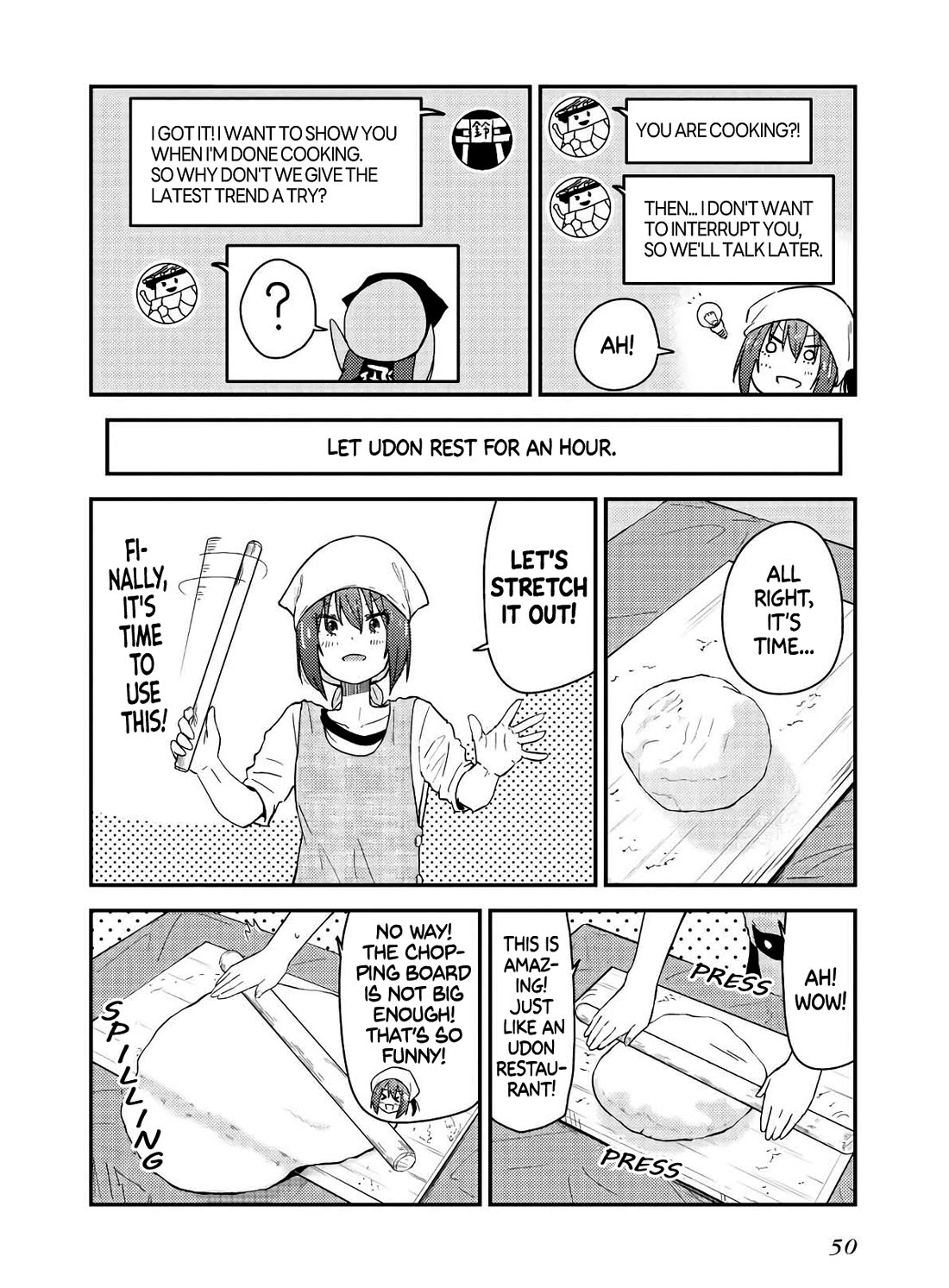 Zatsu Tabi: That's Journey Chapter 16 page 12 - Chapter 16: Extra Trip - Senpai and Udon