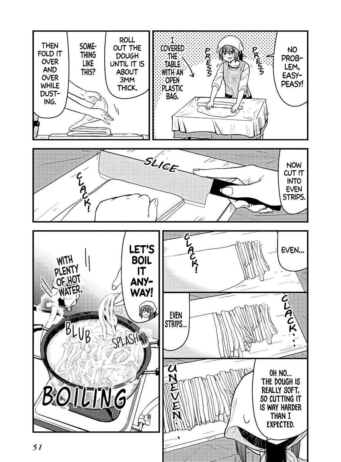 Zatsu Tabi: That's Journey Chapter 16 page 13 - Chapter 16: Extra Trip - Senpai and Udon