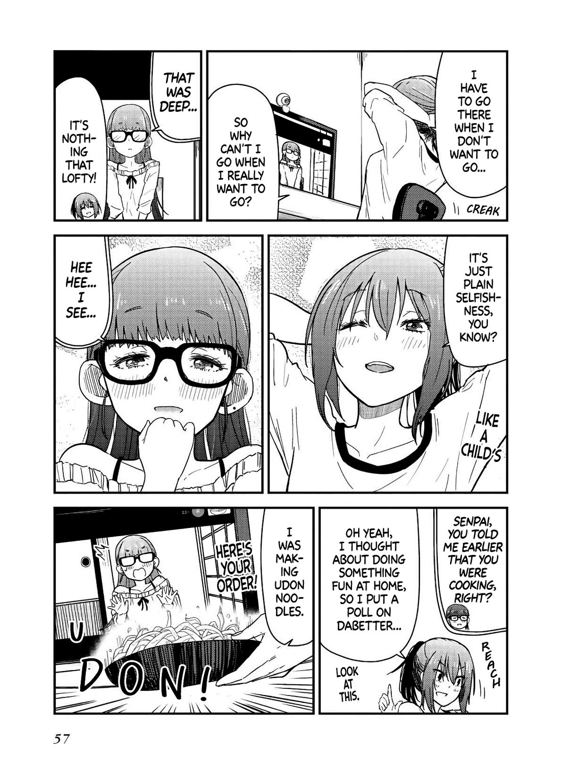Zatsu Tabi: That's Journey Chapter 16 page 19 - Chapter 16: Extra Trip - Senpai and Udon