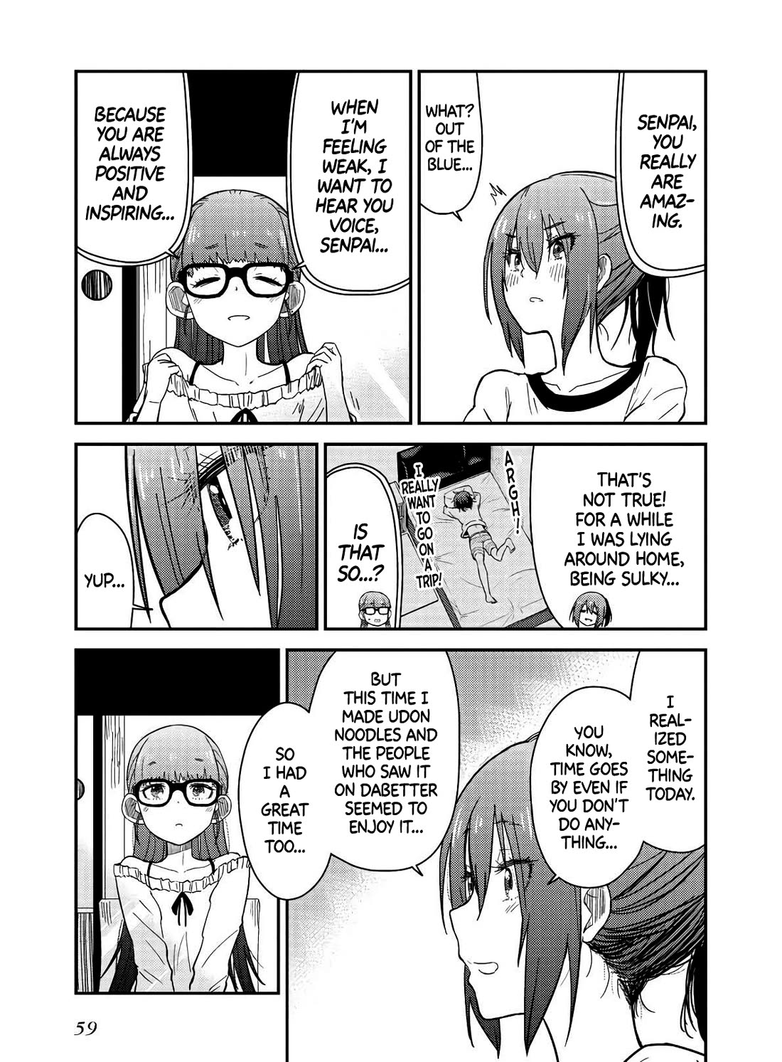 Zatsu Tabi: That's Journey Chapter 16 page 21 - Chapter 16: Extra Trip - Senpai and Udon