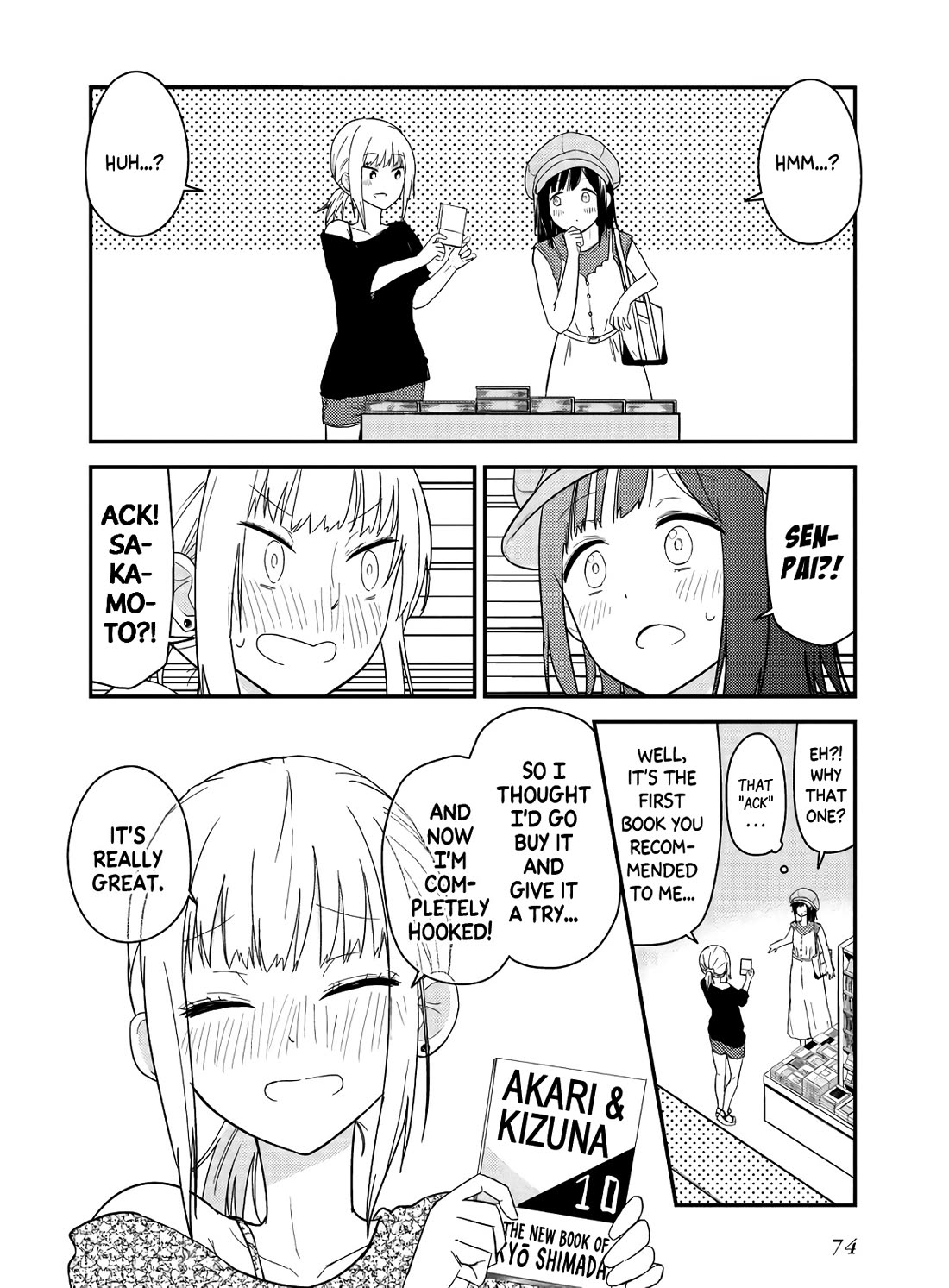 Zatsu Tabi: That's Journey Chapter 17 page 10 - Chapter 17: Special One-shot - My Despicable Senpai