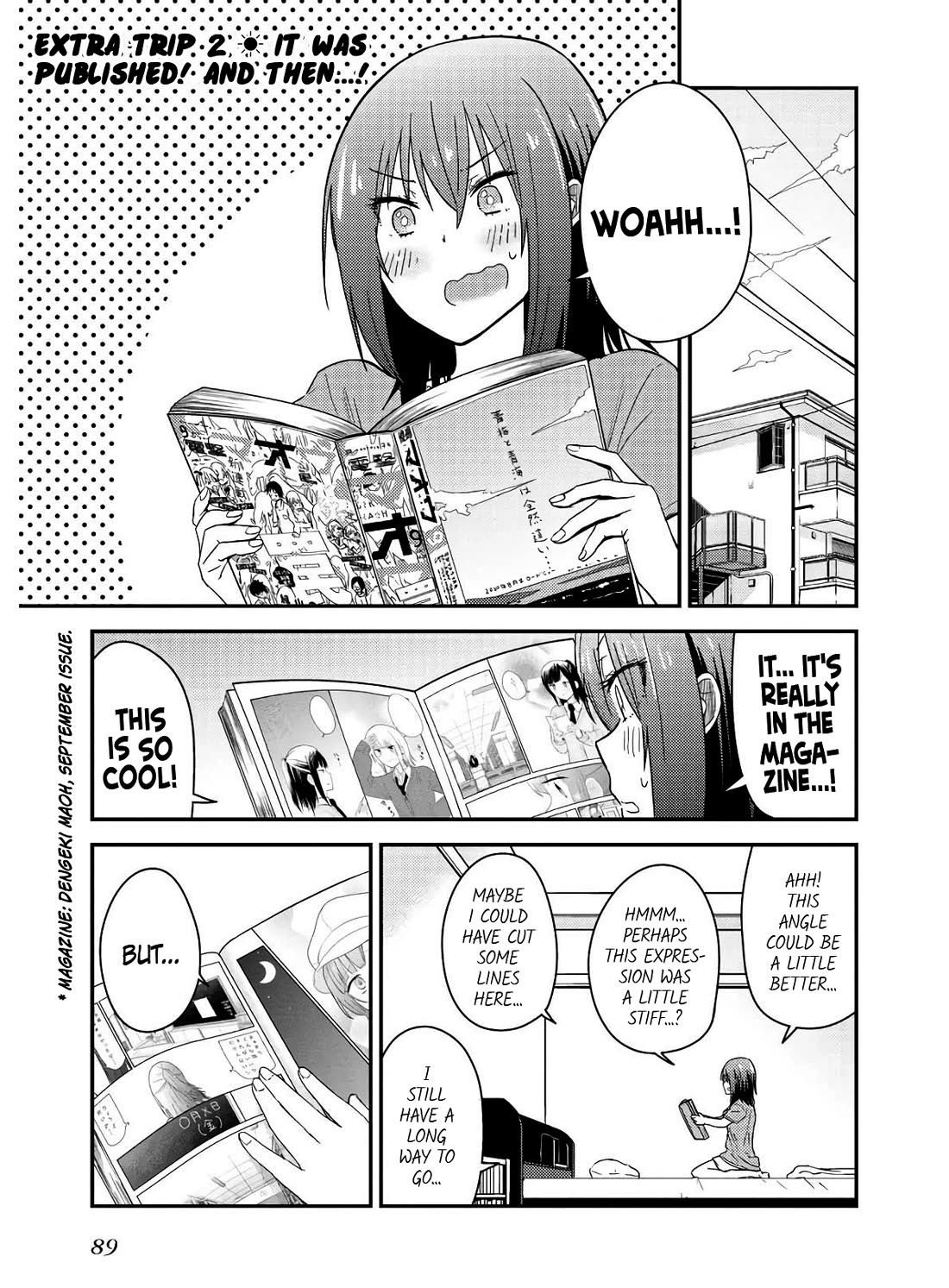 Zatsu Tabi: That's Journey Chapter 17 page 25 - Chapter 17: Special One-shot - My Despicable Senpai