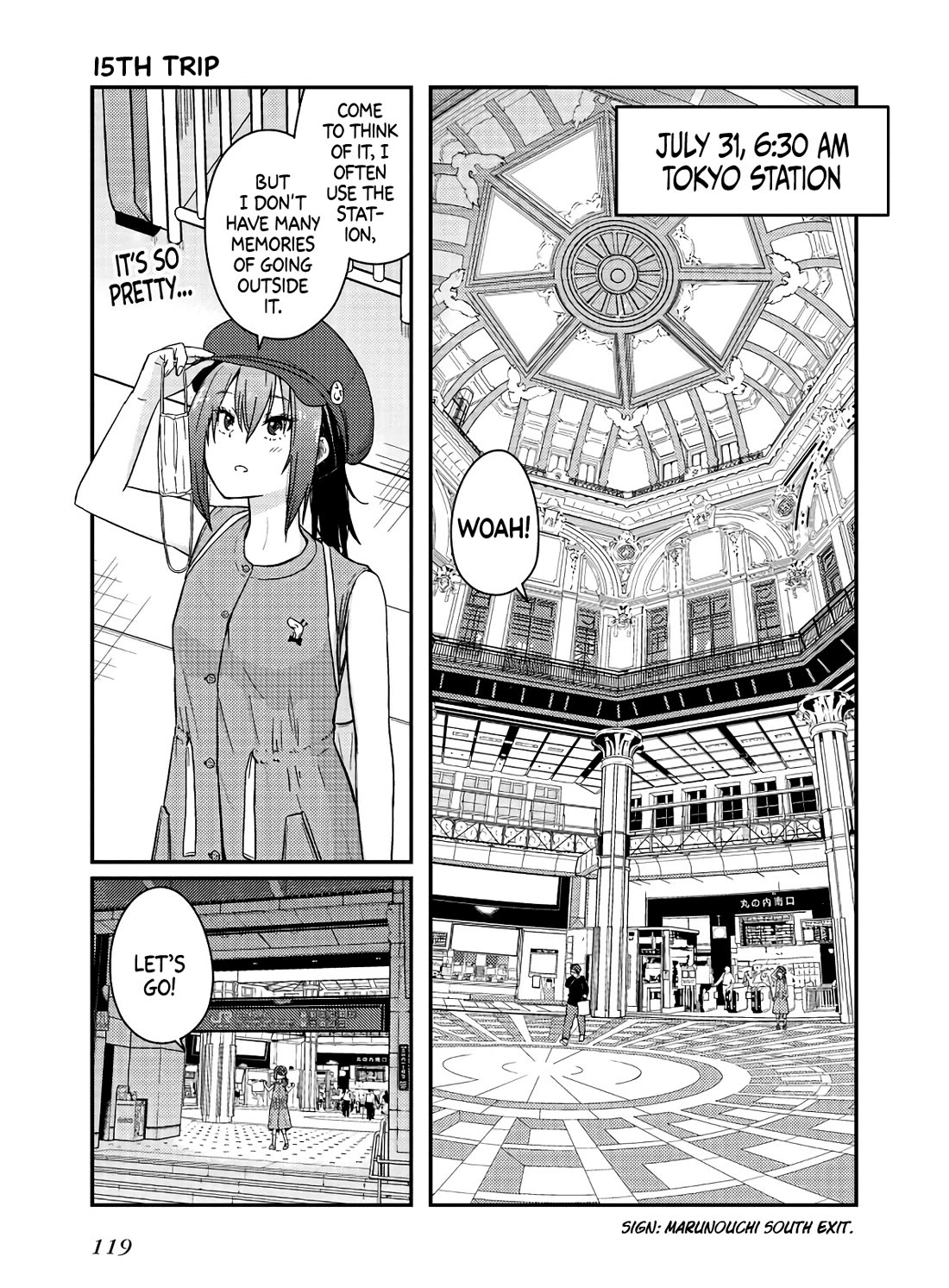 Zatsu Tabi: That's Journey Chapter 19 page 1 - Chapter 19: 15th Trip - Still Connected