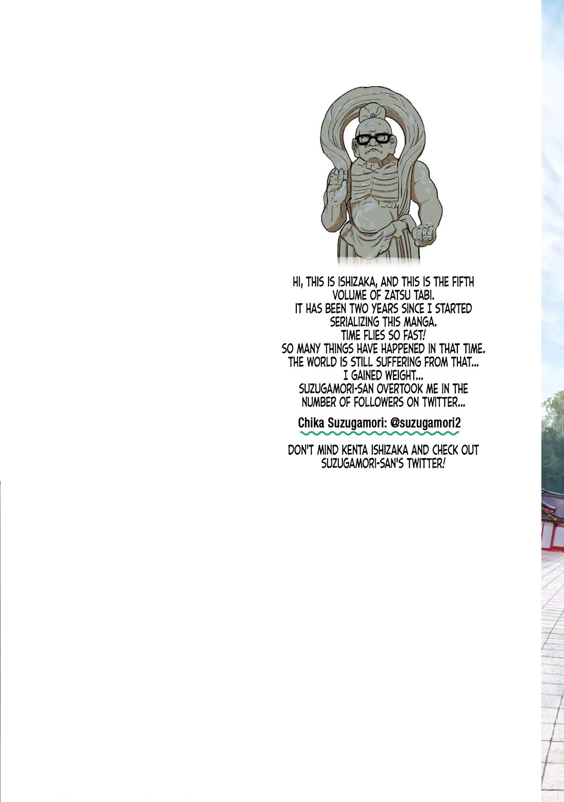 Zatsu Tabi: That's Journey Chapter 20 page 2 - Chapter 20: 16th Trip (Part 1) - A New Trip