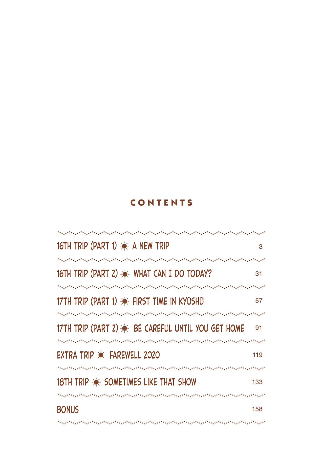 Zatsu Tabi: That's Journey Chapter 20 page 4 - Chapter 20: 16th Trip (Part 1) - A New Trip