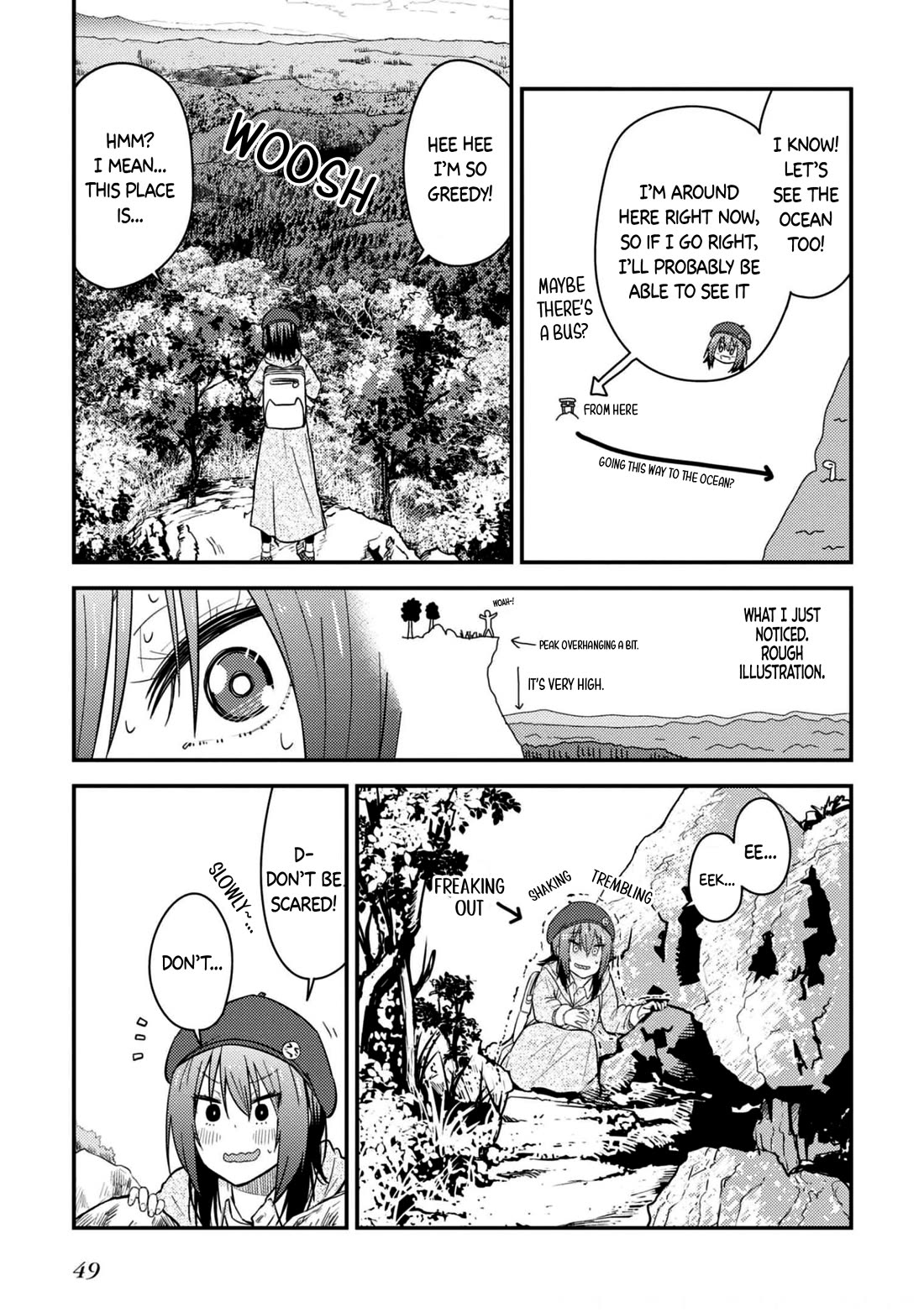 Zatsu Tabi: That's Journey Chapter 21 page 18 - Chapter 21: 16th Trip (Part 2) - What I Can Do Today!