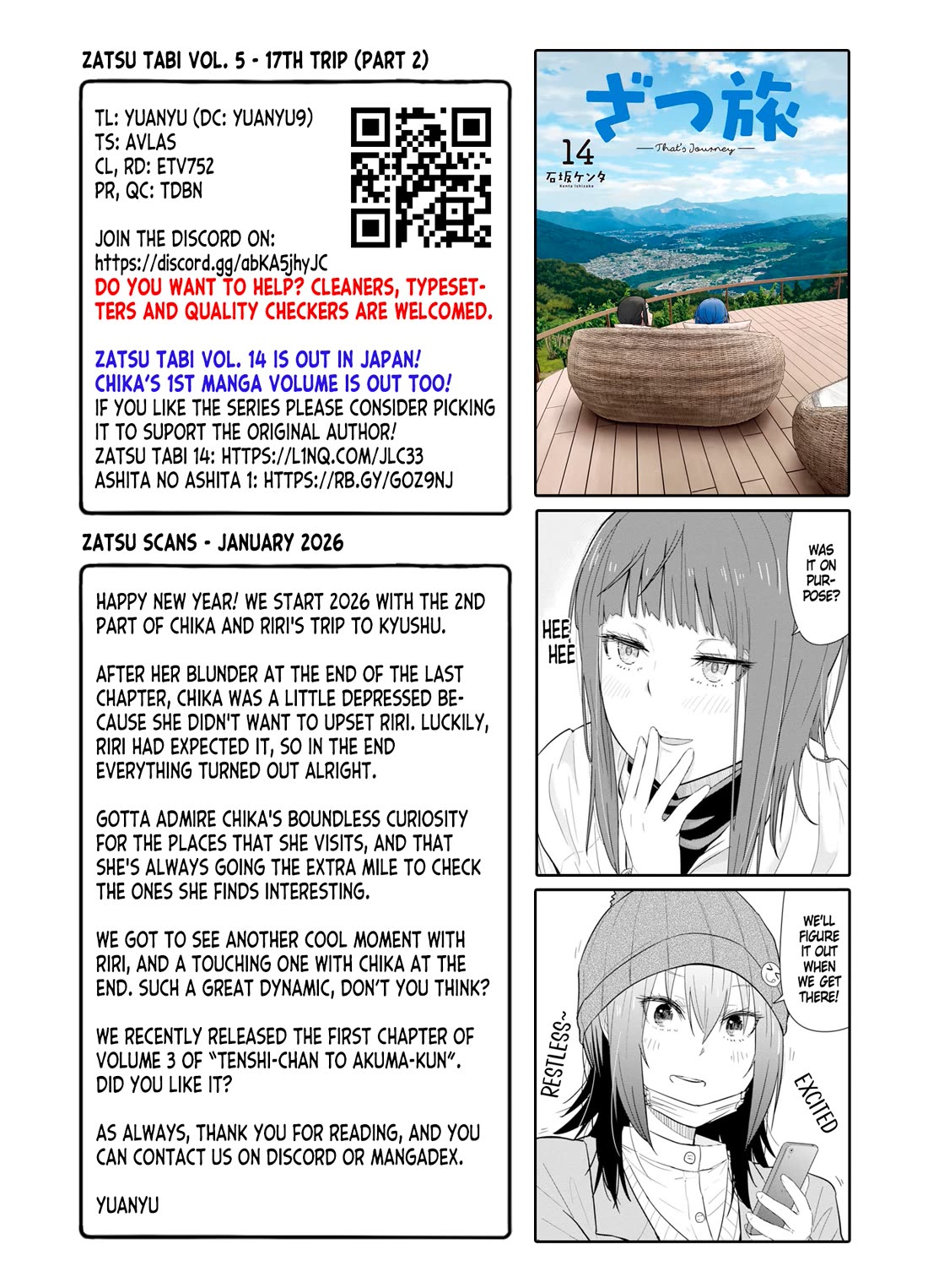 Zatsu Tabi: That's Journey Chapter 23 page 28 - Chapter 23: 17th Trip (Part 2) - Be Careful Until You Get Home
