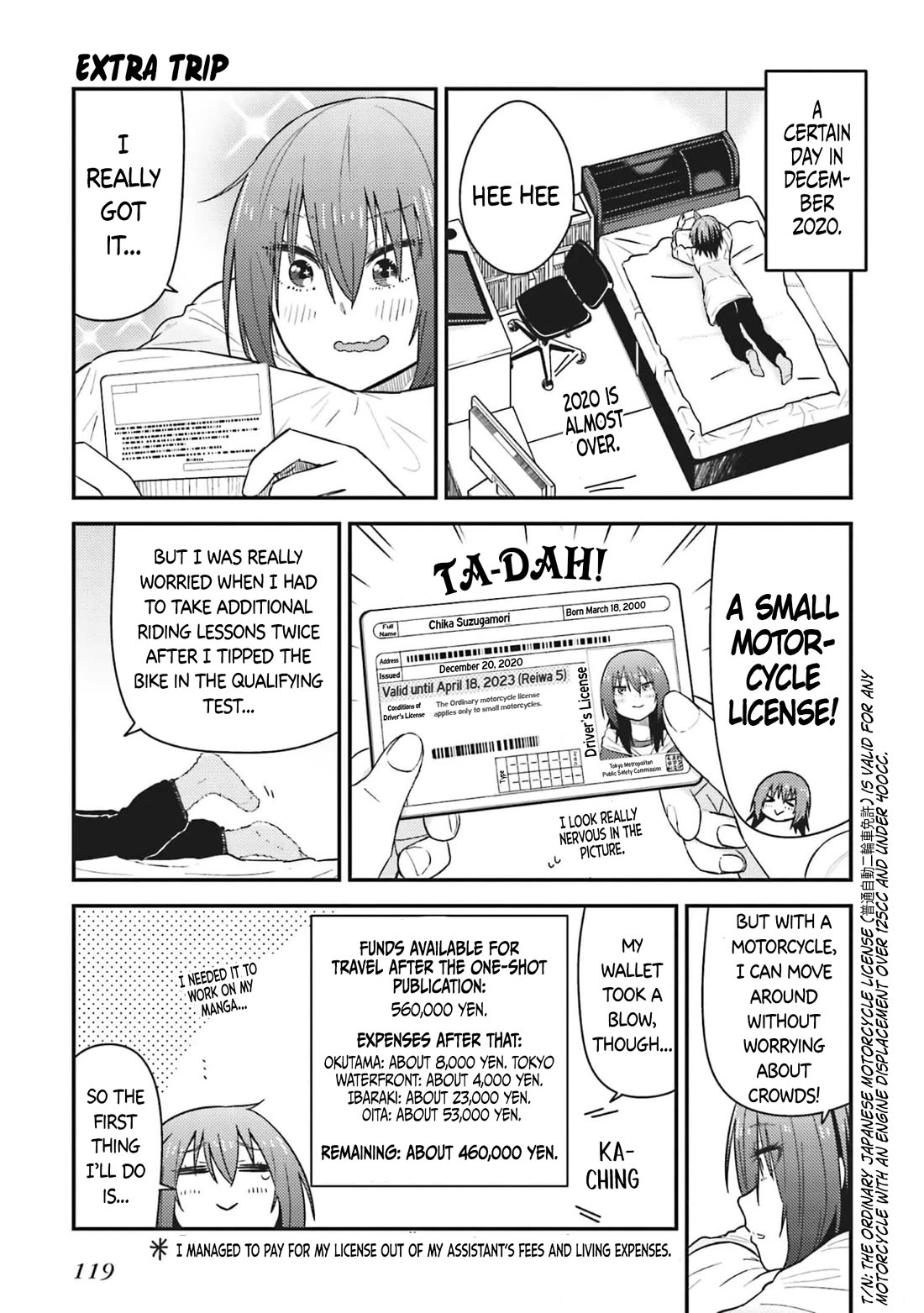 Zatsu Tabi: That's Journey Chapter 24 page 1 - Chapter 24: Extra Trip - Farewell 2020