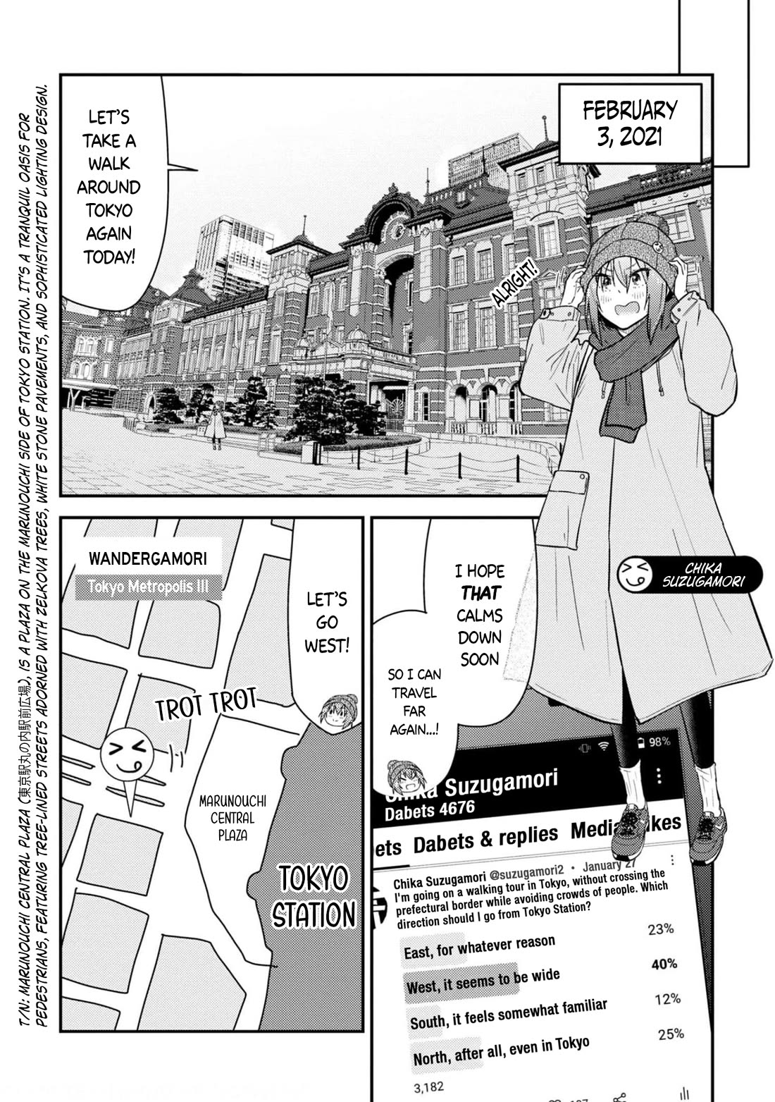 Zatsu Tabi: That's Journey Chapter 25 page 4 - Chapter 25: 18th Trip - Sometimes It's Like That Show