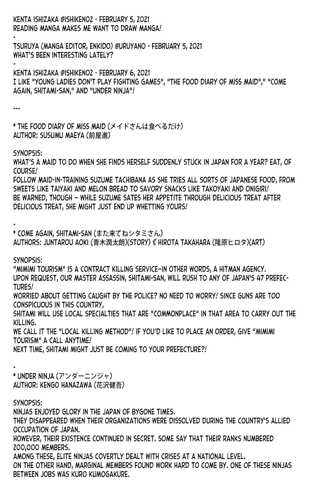 Zatsu Tabi: That's Journey Chapter 27.5 page 14 - Chapter 27.5: Extra Trip - Remembering My Trips
