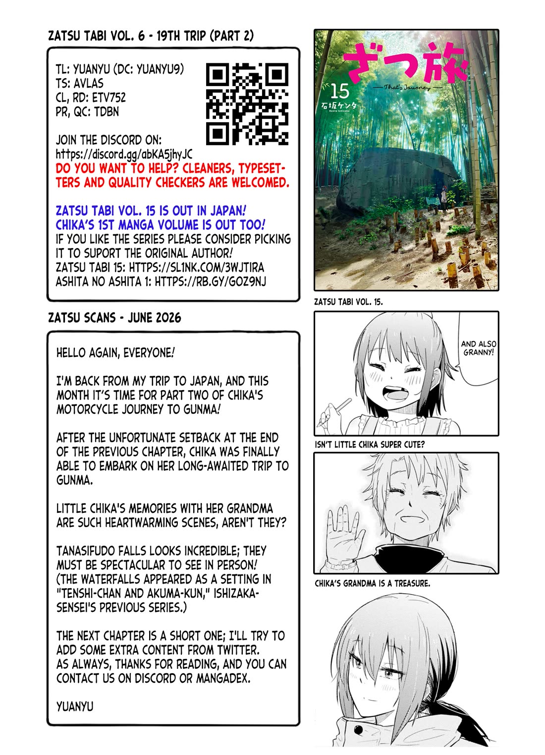 Zatsu Tabi: That's Journey Chapter 27 page 41 - Chapter 27: 19th Trip (Part 2) - Remembering Gunma