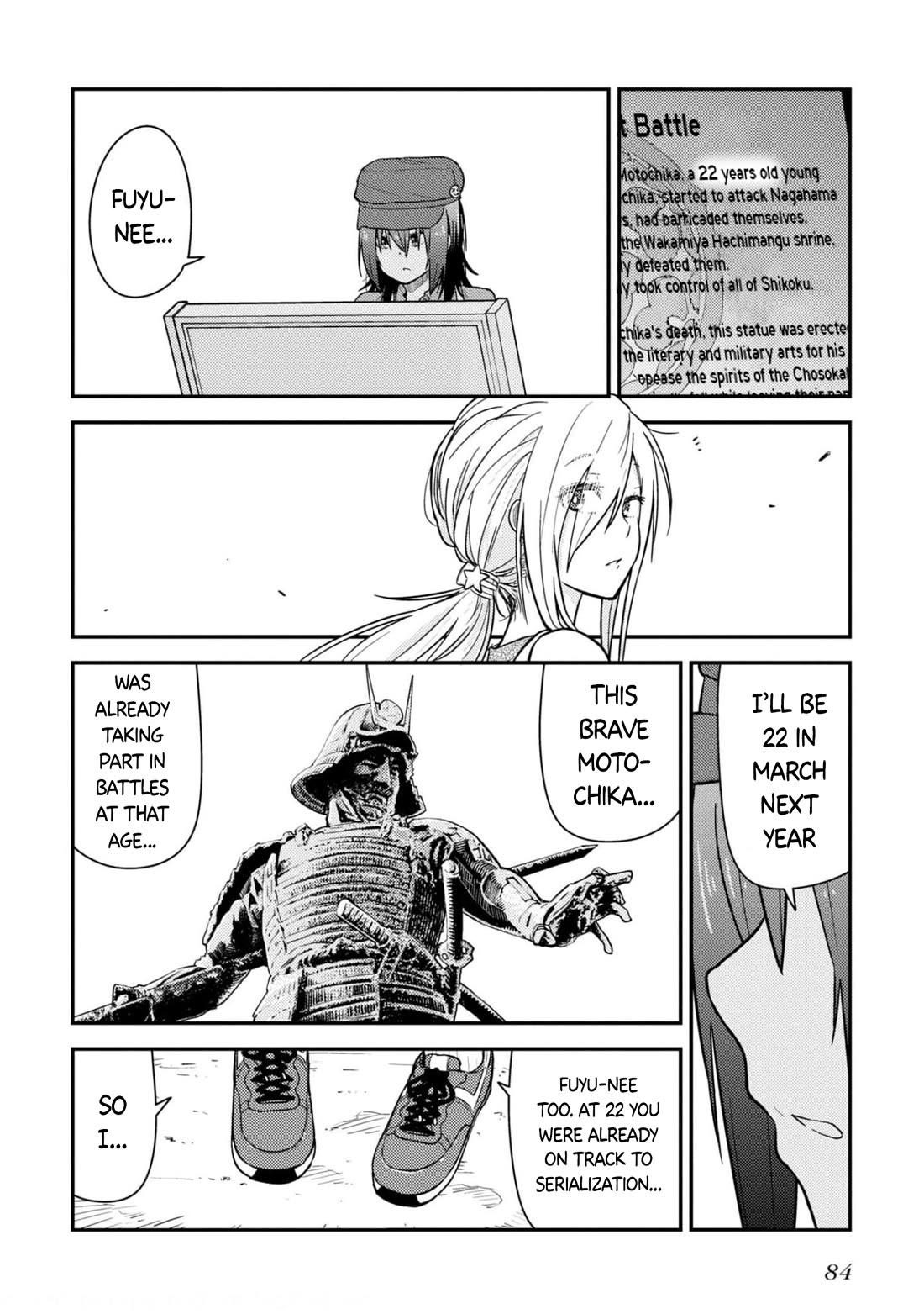 Zatsu Tabi: That's Journey Chapter 28 page 16 - Chapter 28: 20th Trip (Part 1) - In Order To Stand There