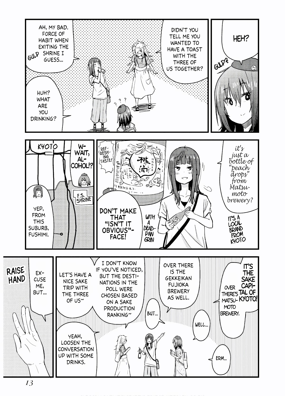 Zatsu Tabi: That's Journey Chapter 5 page 13 - Chapter 5: Bai Za Shii