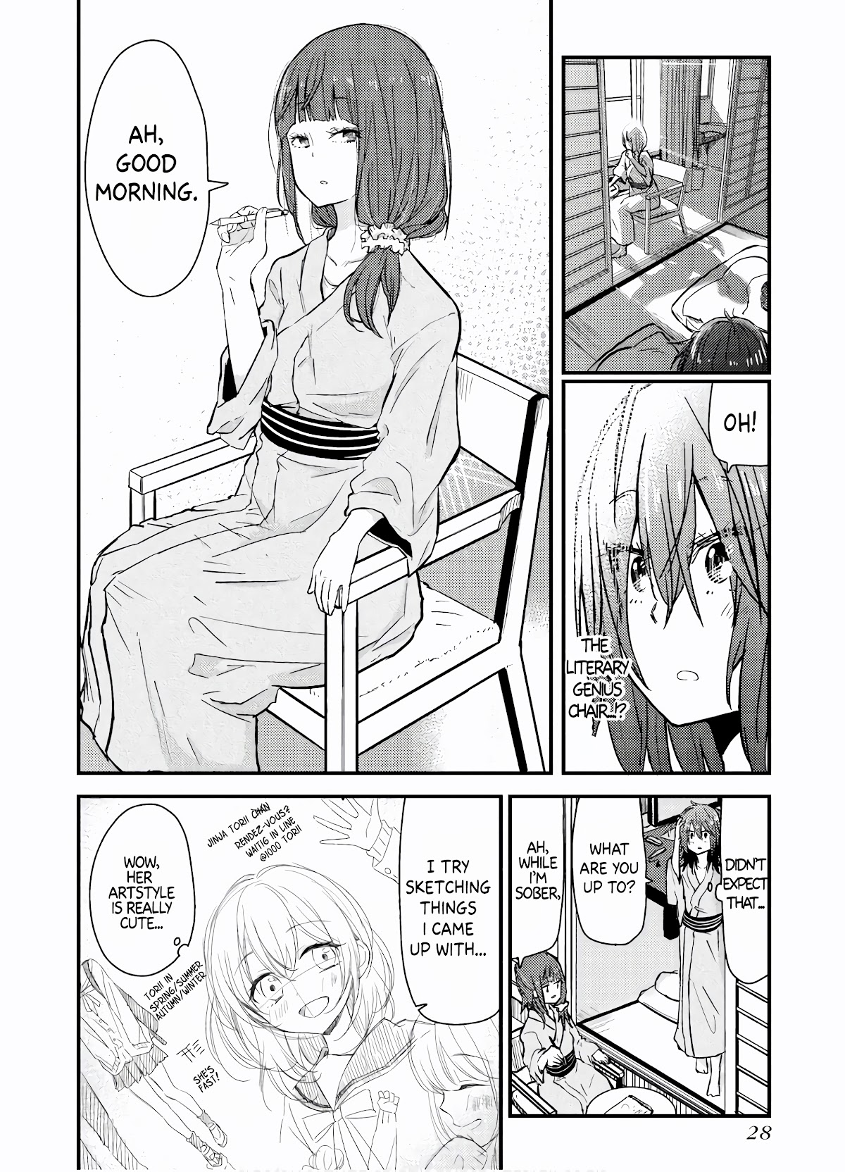 Zatsu Tabi: That's Journey Chapter 5 page 28 - Chapter 5: Bai Za Shii