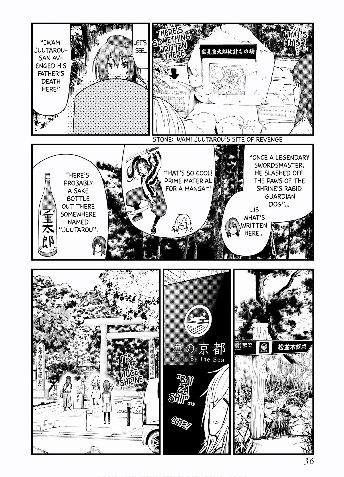 Zatsu Tabi: That's Journey Chapter 5 page 35 - Chapter 5: Bai Za Shii