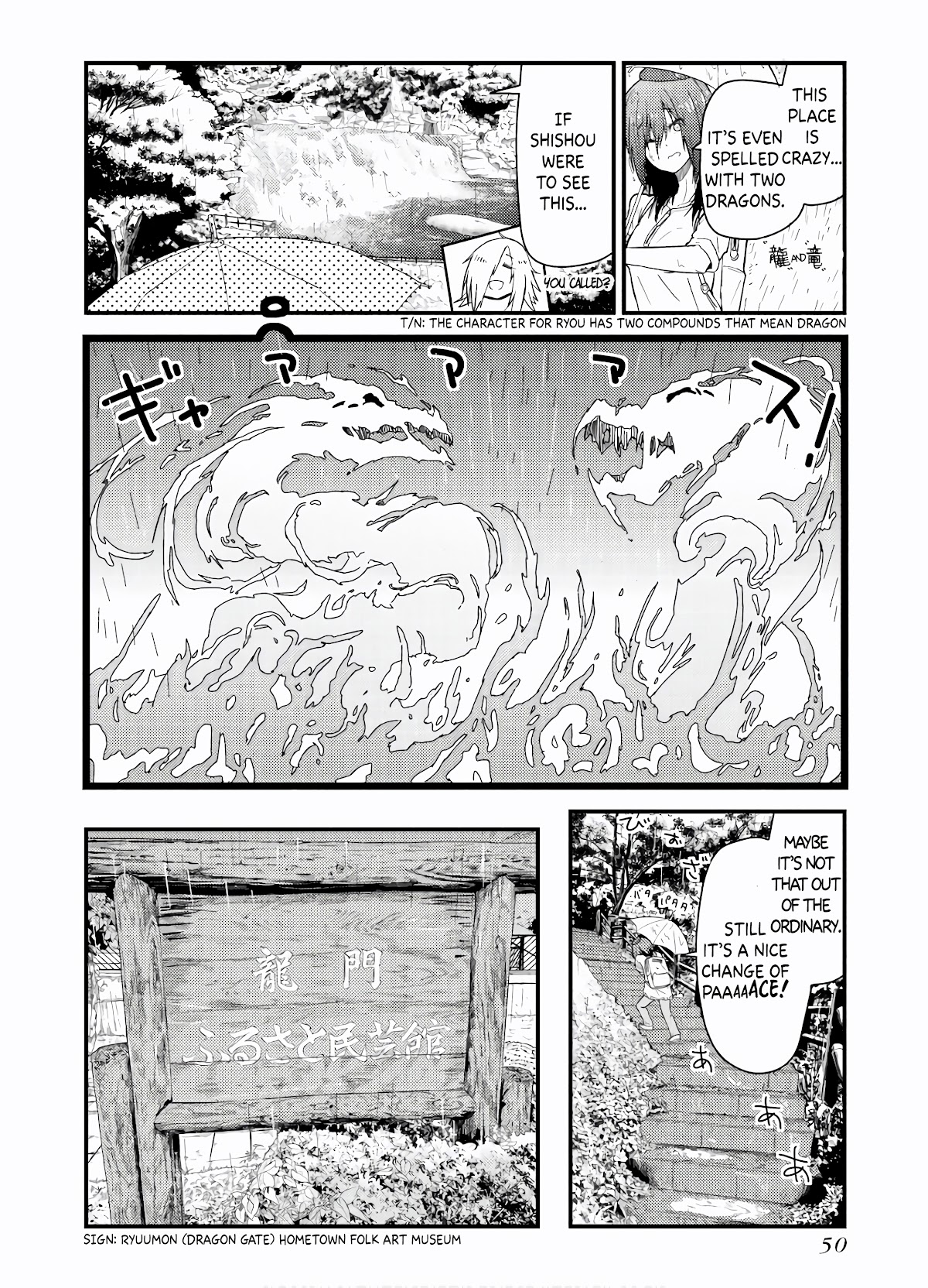 Zatsu Tabi: That's Journey Chapter 6 page 10 - Chapter 6: Crows, Dragons and Soba to top it off