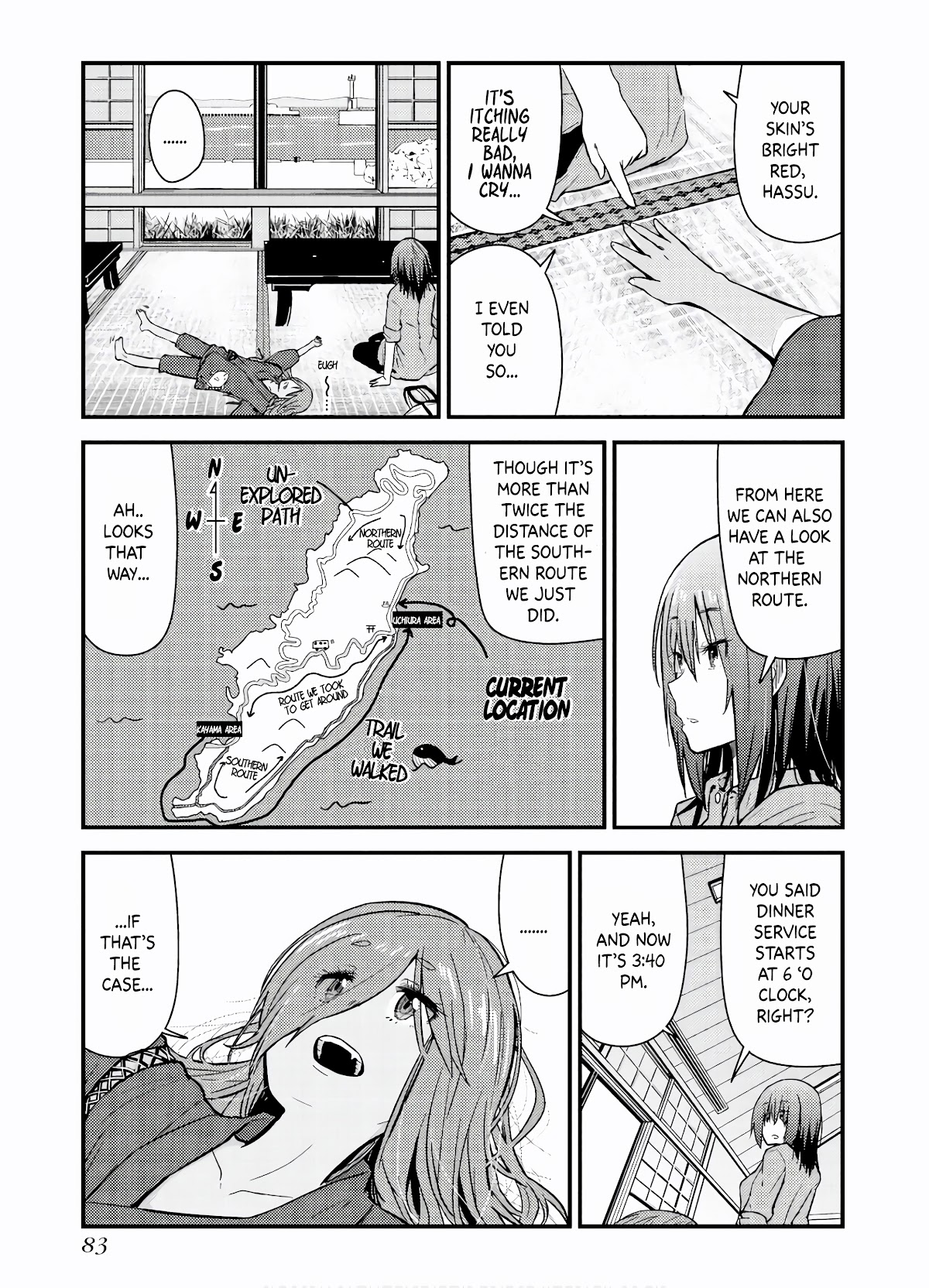 Zatsu Tabi: That's Journey Chapter 7 page 15 - Chapter 7: First time on a Remote Island
