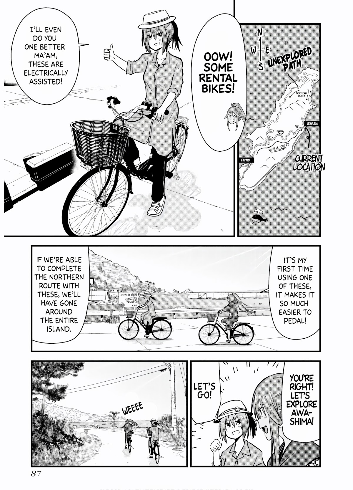 Zatsu Tabi: That's Journey Chapter 7 page 19 - Chapter 7: First time on a Remote Island