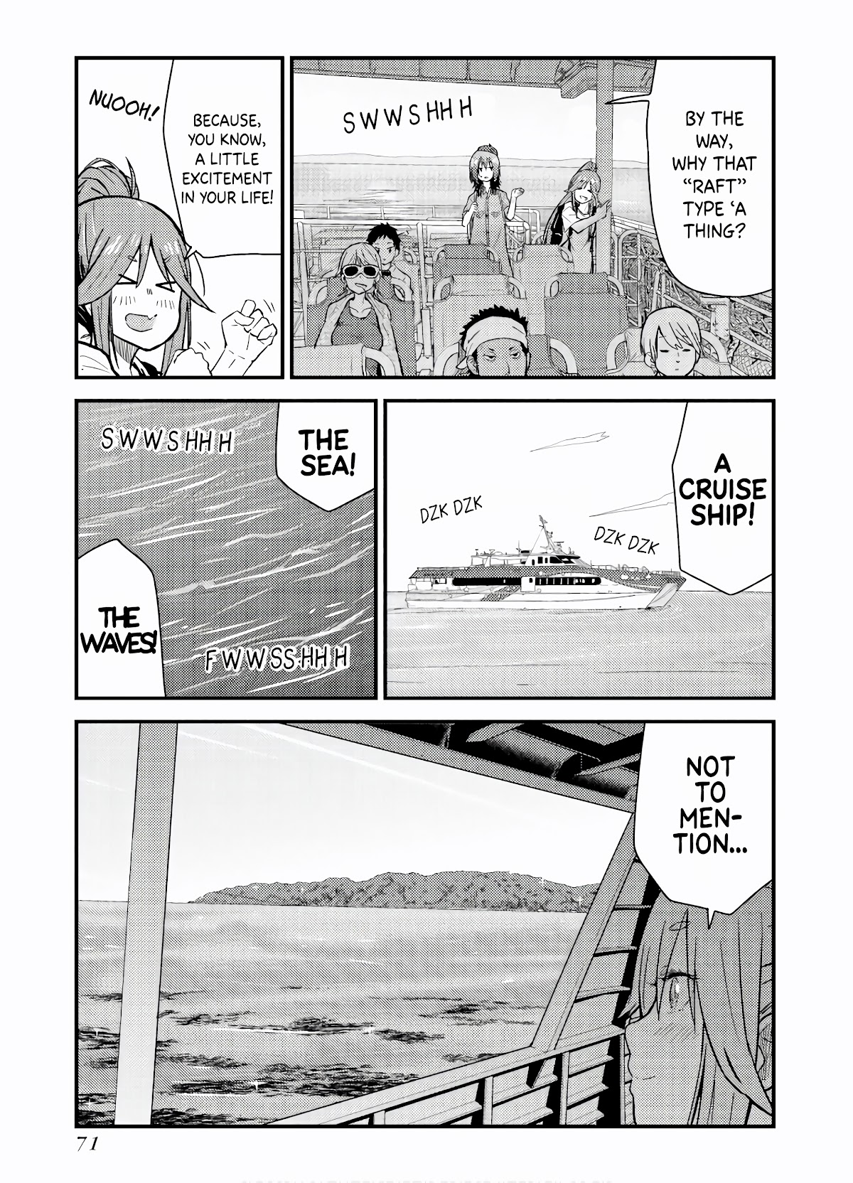 Zatsu Tabi: That's Journey Chapter 7 page 3 - Chapter 7: First time on a Remote Island