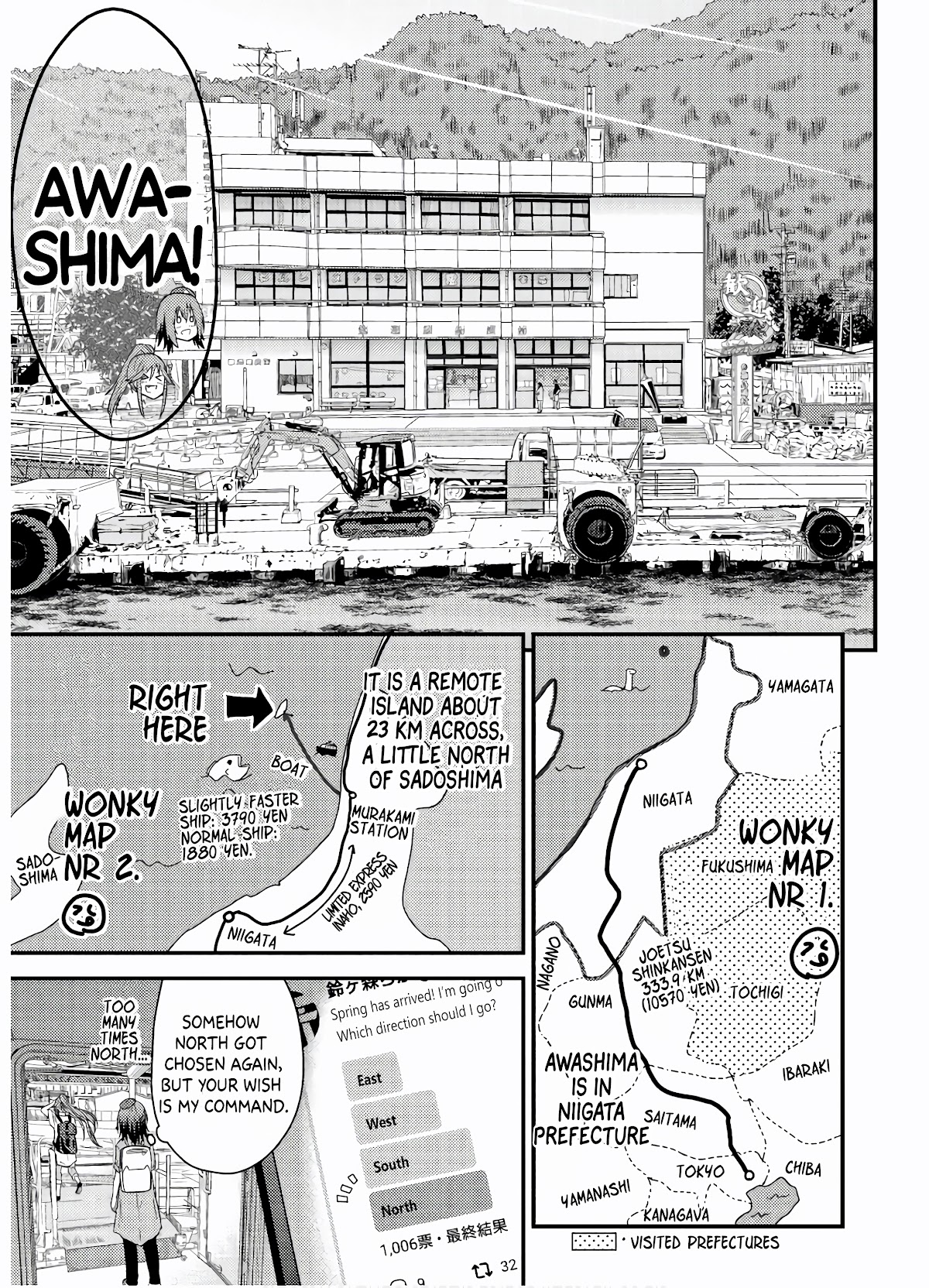 Zatsu Tabi: That's Journey Chapter 7 page 5 - Chapter 7: First time on a Remote Island