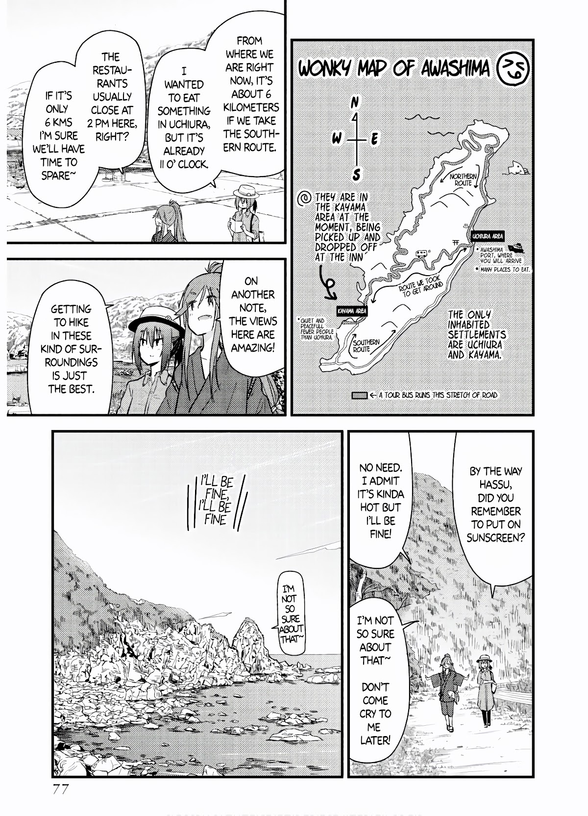 Zatsu Tabi: That's Journey Chapter 7 page 9 - Chapter 7: First time on a Remote Island