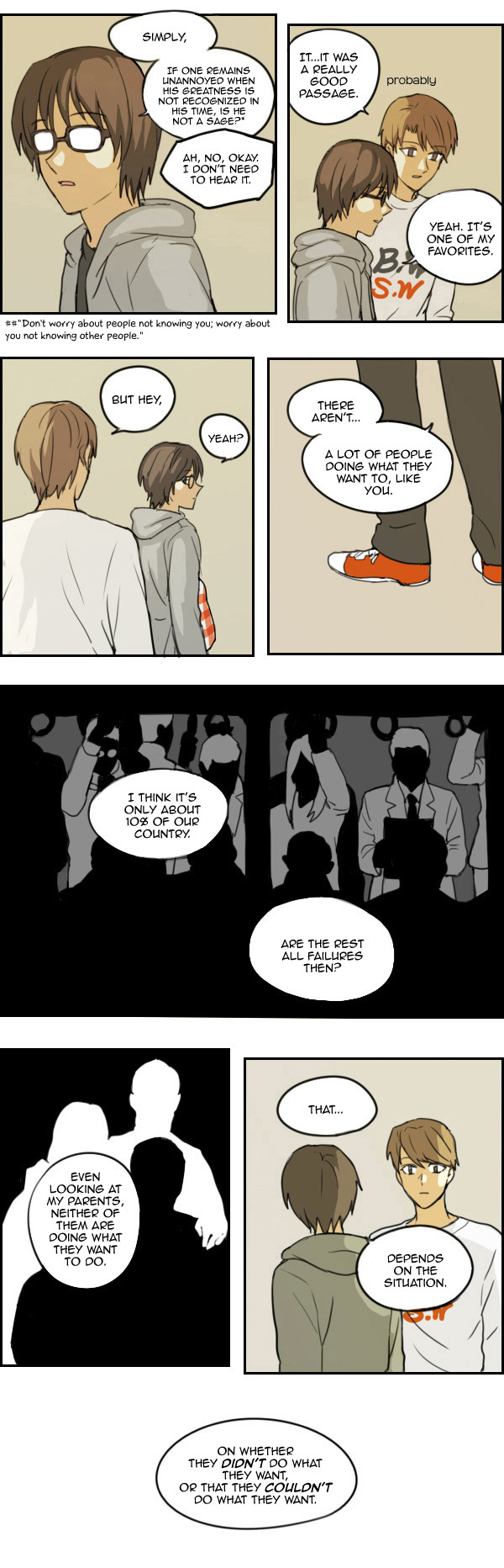 Zebra Chapter 12 page 13 - Chapter 12: Selection and Regret