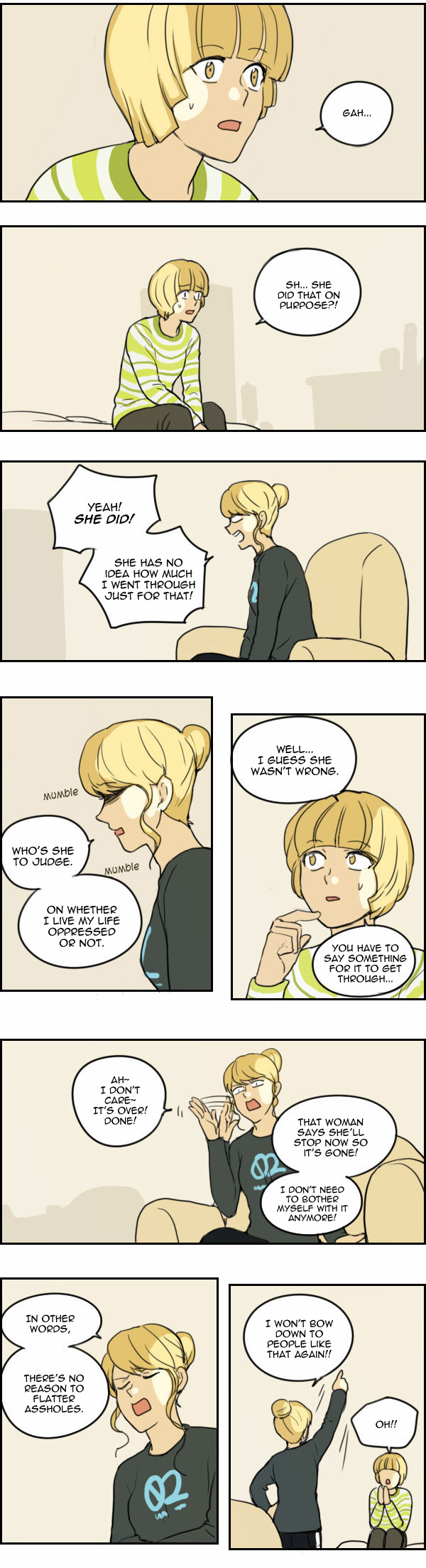 Zebra Chapter 17 page 5 - Chapter 17: Not Insane