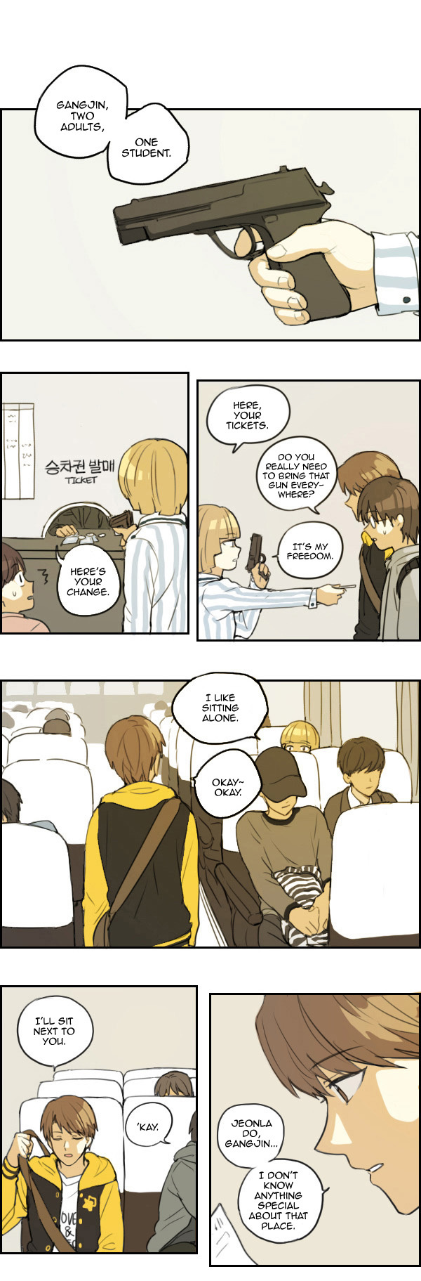 Zebra Chapter 5 page 5 - Chapter 5: To Gangjin