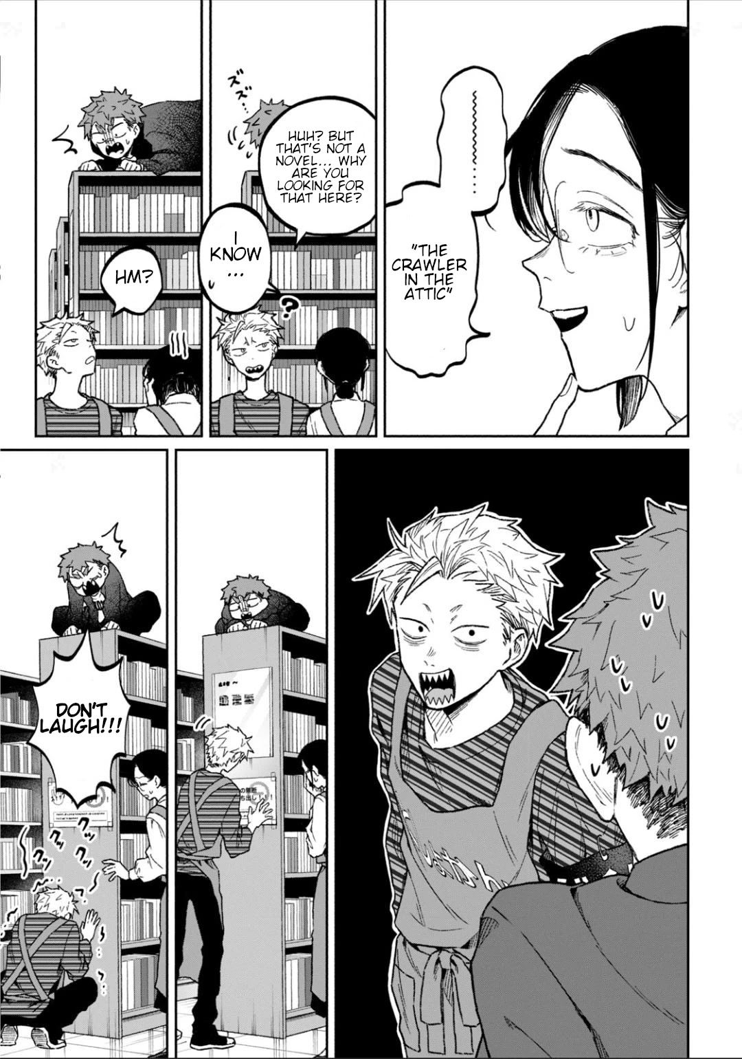 Zeikin de Katta Hon Chapter 10 page 7 - Chapter 10: The Crawler in the Attic