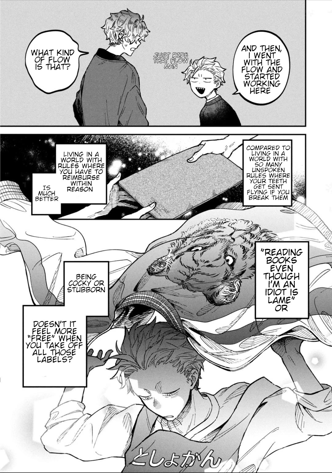 Zeikin de Katta Hon Chapter 14 page 13 - Chapter 14: Wandering Blue New Edition