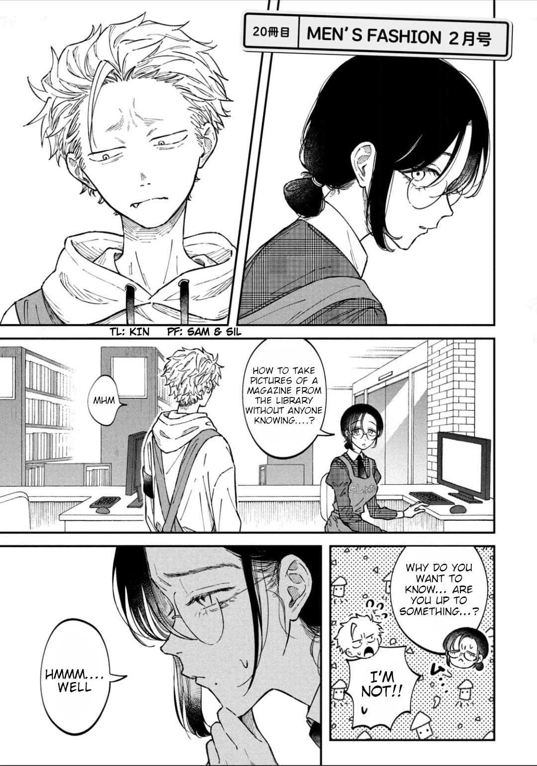 Zeikin de Katta Hon Chapter 20 page 1 - Chapter 20: Men's Fashion February Issue