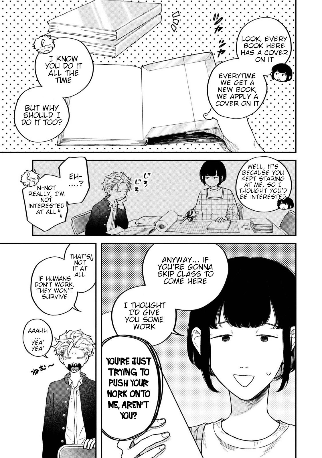 Zeikin de Katta Hon Chapter 38.5 page 2 - Chapter 38.5: Ishidaira-kun and Middle-school Library 5