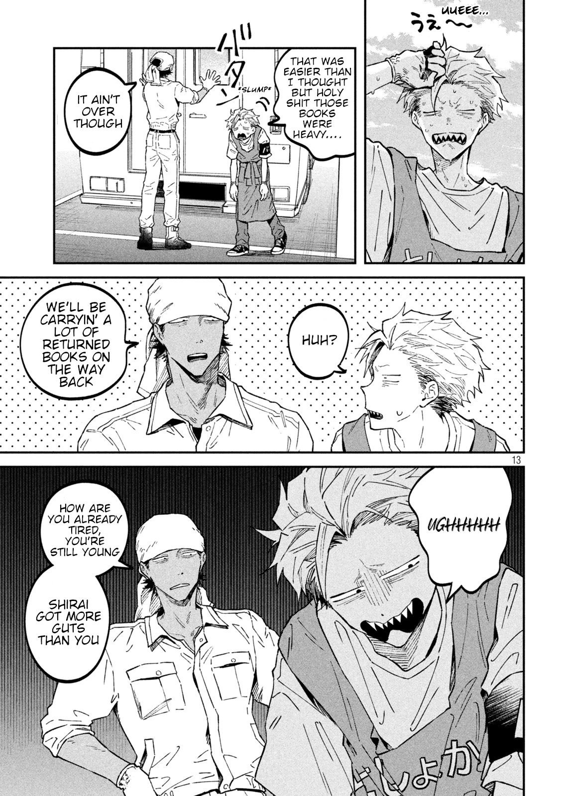 Zeikin de Katta Hon Chapter 41 page 13 - Chapter 41: Work Bus Part 1
