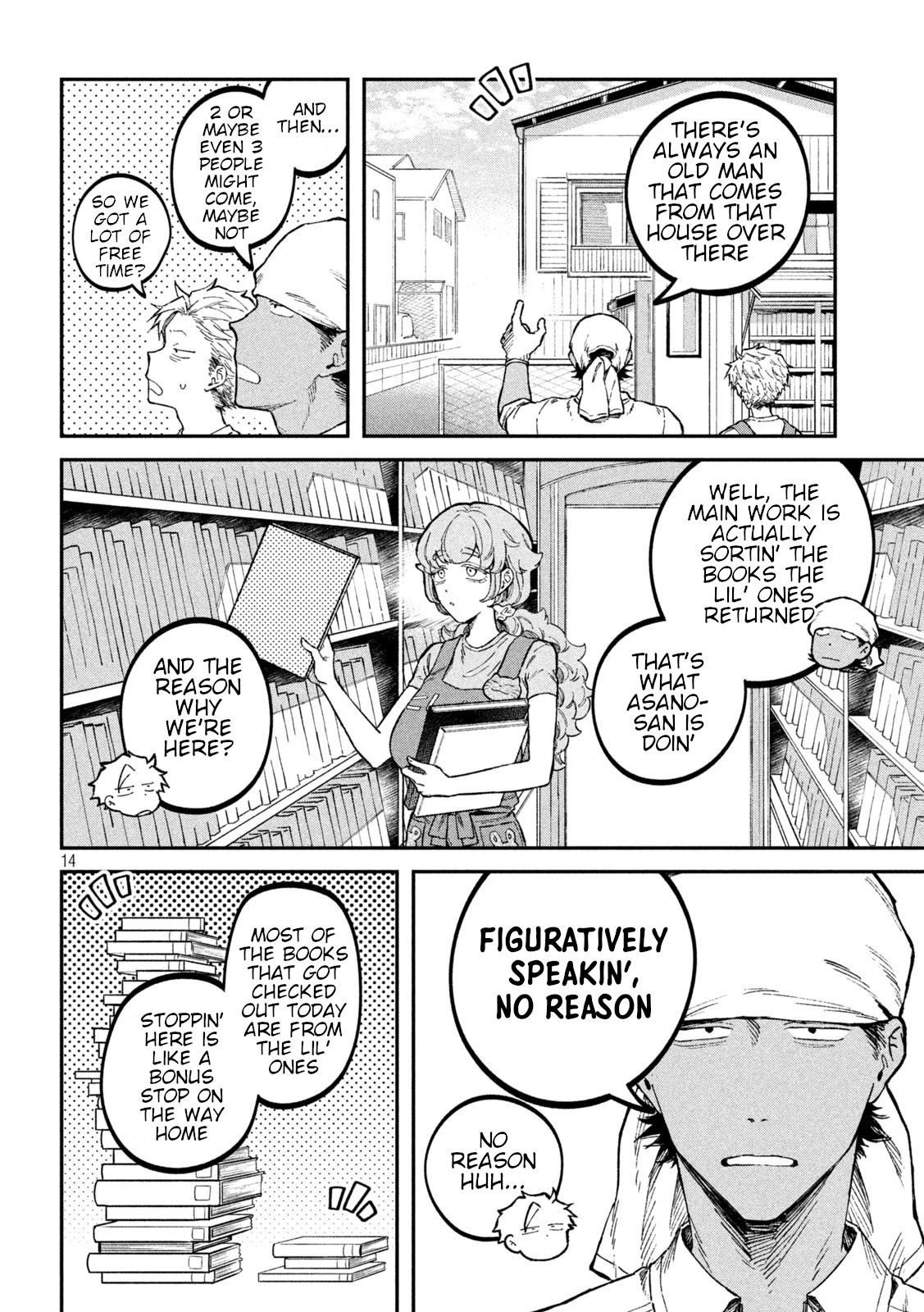 Zeikin de Katta Hon Chapter 42 page 14 - Chapter 42: Work Bus Part 2