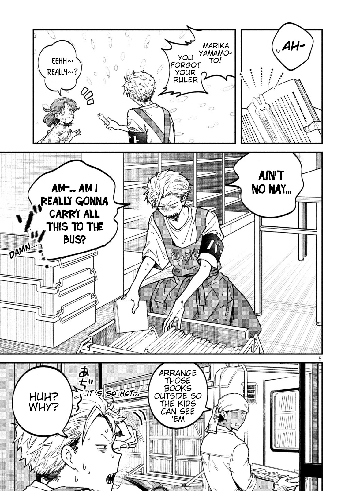 Zeikin de Katta Hon Chapter 42 page 5 - Chapter 42: Work Bus Part 2