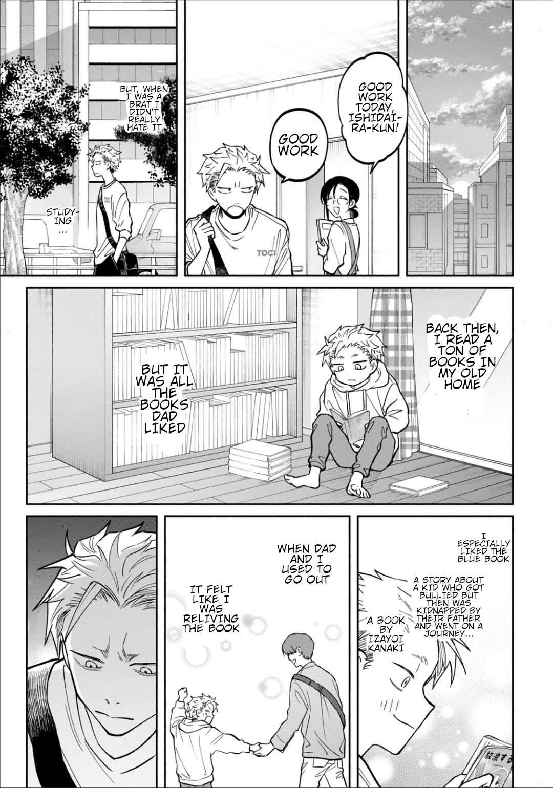 Zeikin de Katta Hon Chapter 6 page 13 - Chapter 6: Wandering Blue Part.1