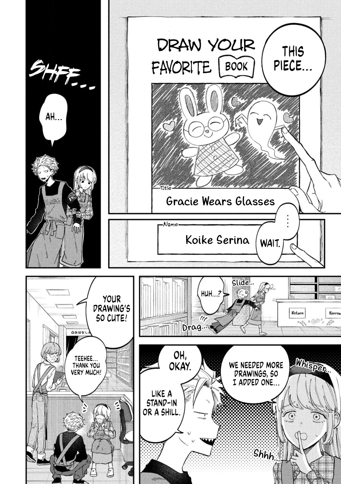 Zeikin de Katta Hon Chapter 70 page 11 - Chapter 70: Gracie Wears Glasses