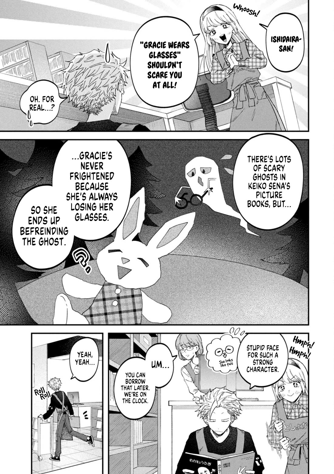 Zeikin de Katta Hon Chapter 70 page 14 - Chapter 70: Gracie Wears Glasses