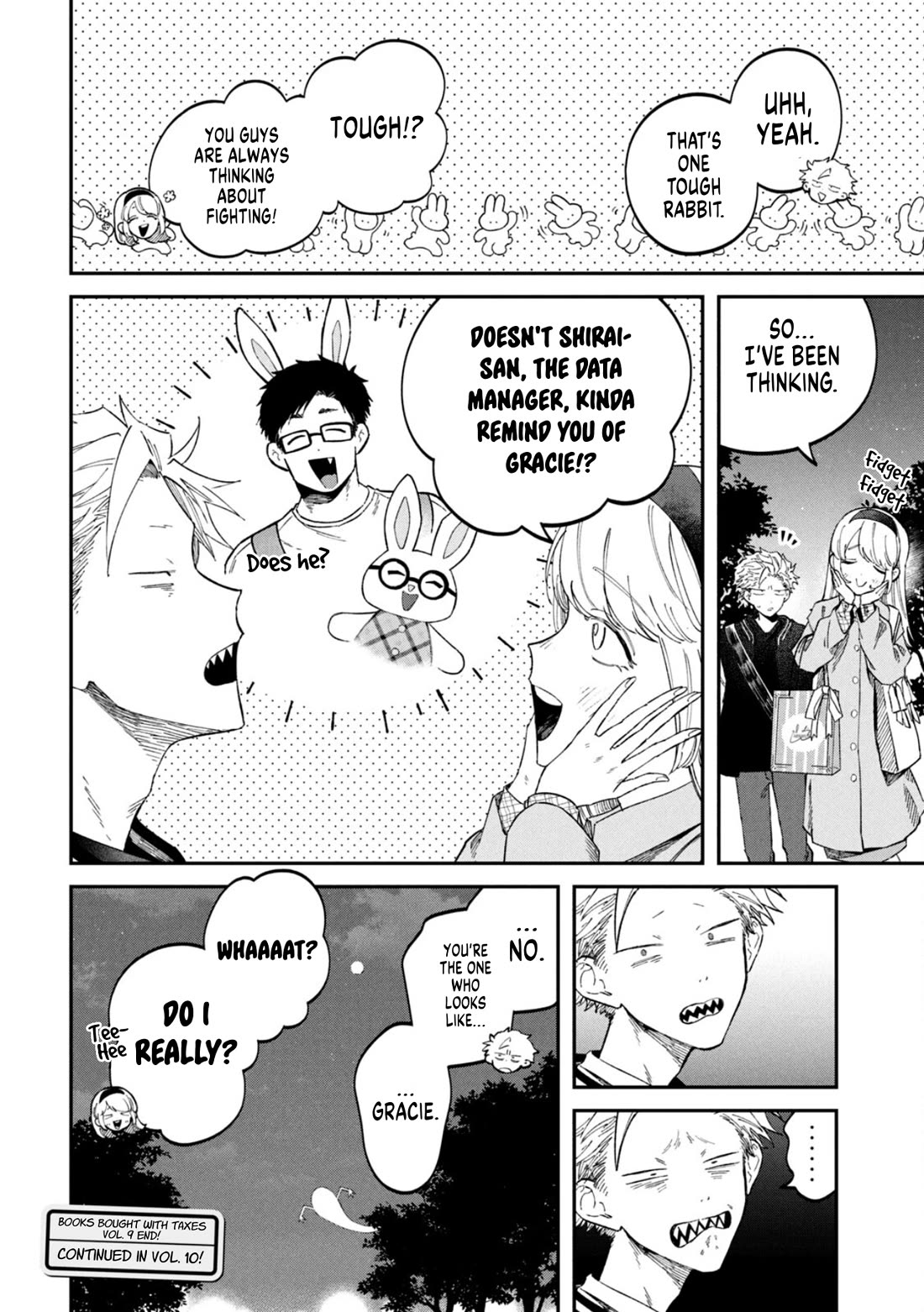 Zeikin de Katta Hon Chapter 70 page 21 - Chapter 70: Gracie Wears Glasses