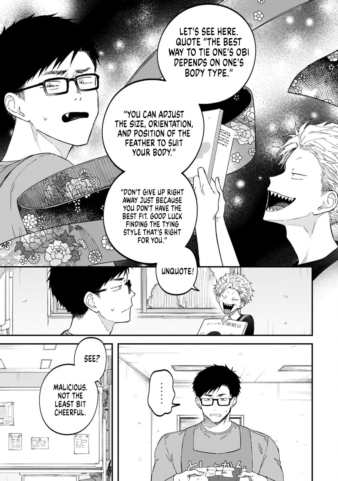 Zeikin de Katta Hon Chapter 72 page 17 - Chapter 72: Tying the Stylish Obi