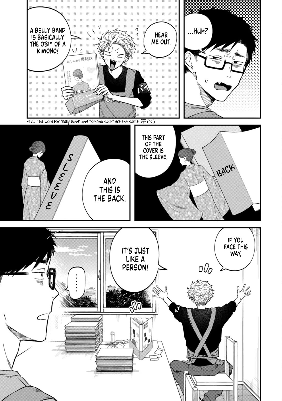 Zeikin de Katta Hon Chapter 72 page 7 - Chapter 72: Tying the Stylish Obi