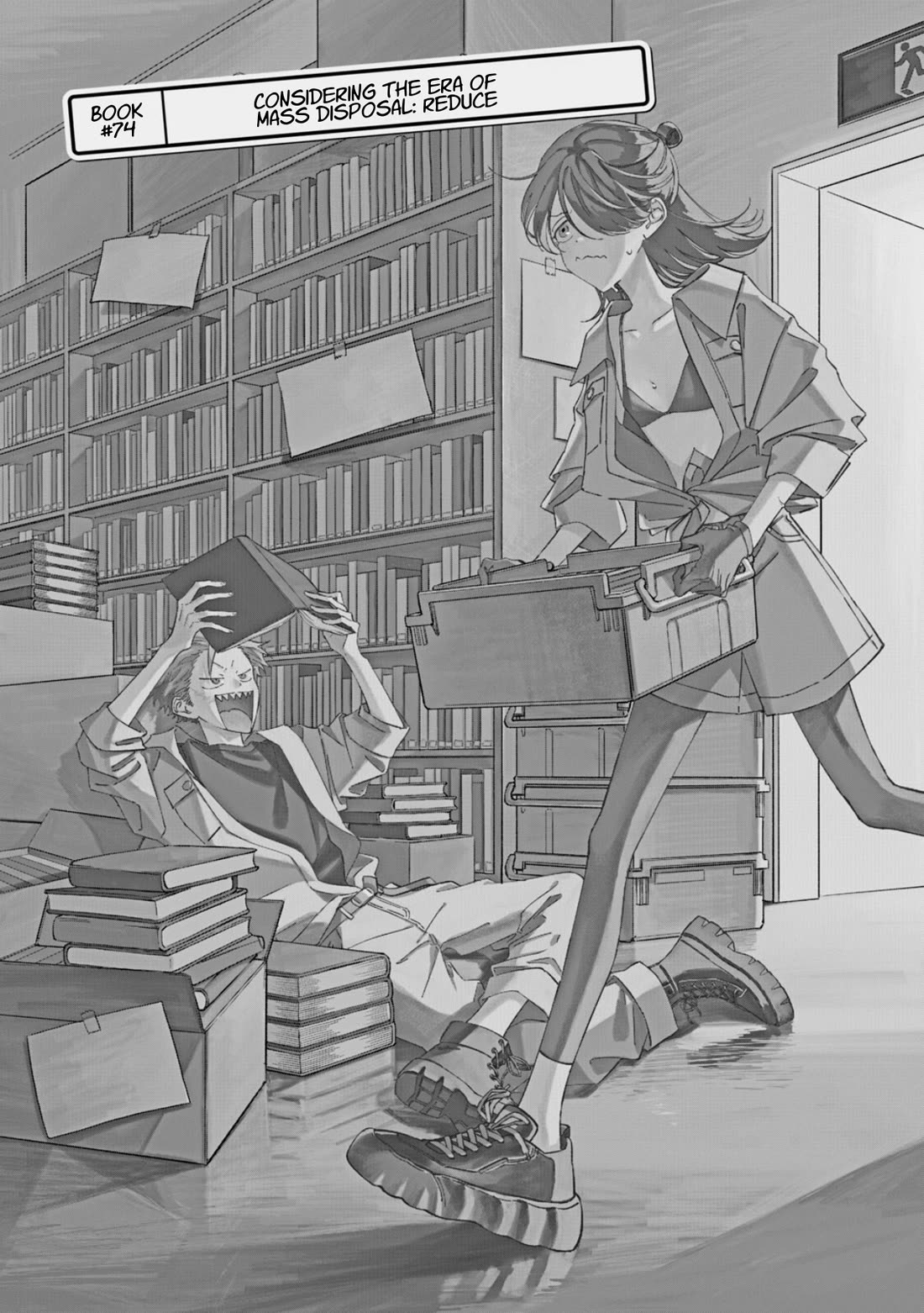 Zeikin de Katta Hon Chapter 74 page 2 - Chapter 74: Considering the Era of Mass Disposal: Reduce