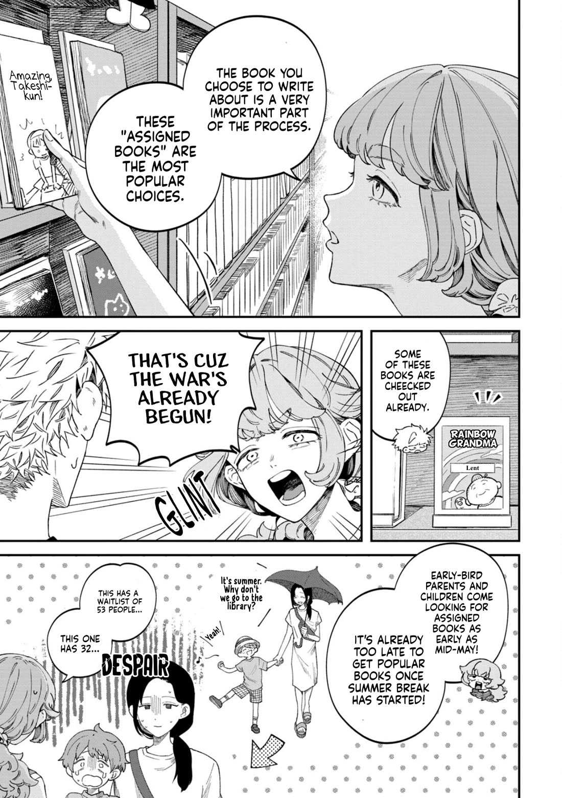 Zeikin de Katta Hon Chapter 81 page 3 - Chapter 81: How to Write a Book Report (Year 1)