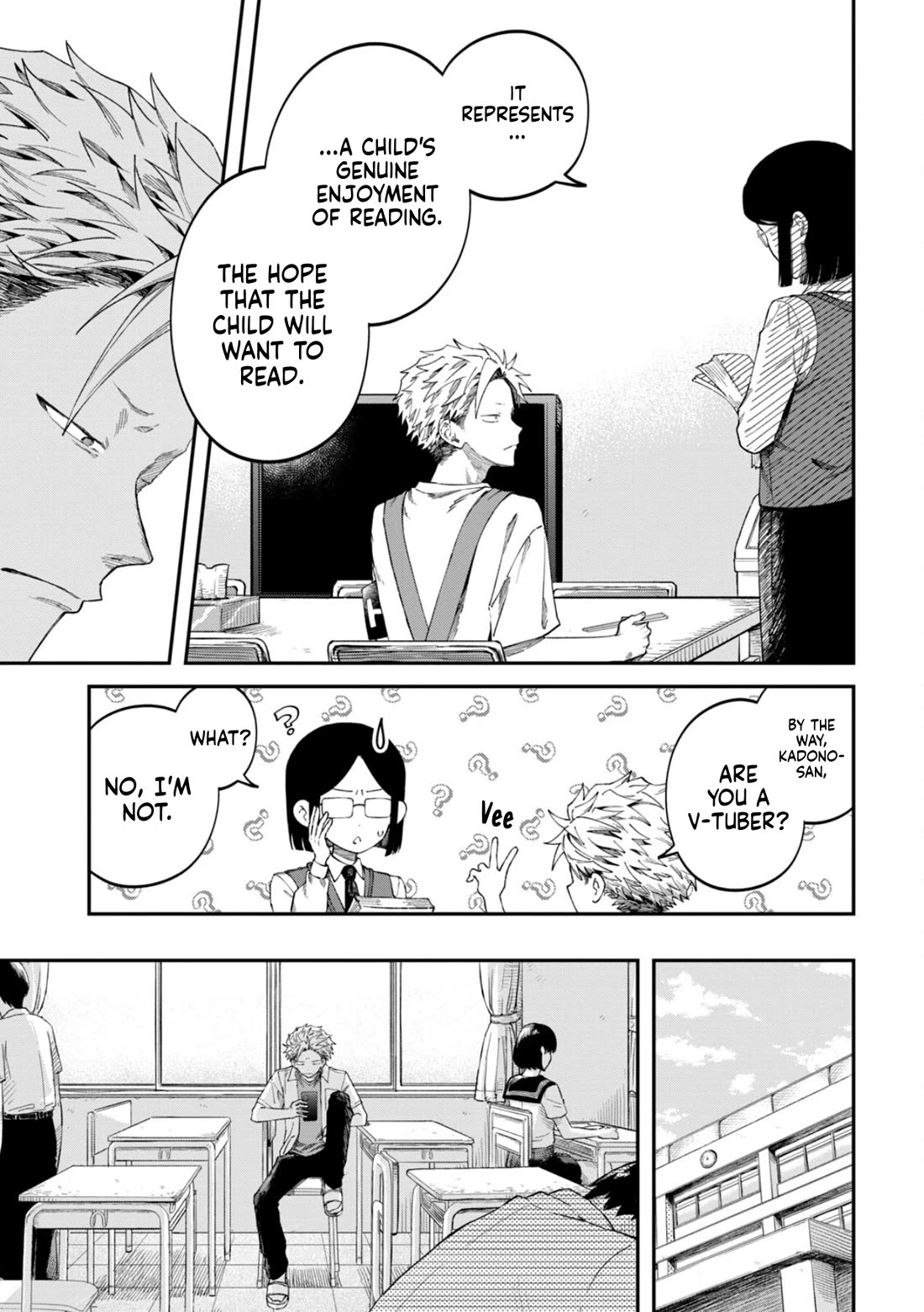 Zeikin de Katta Hon Chapter 83 page 7 - Chapter 83: How to Write a Book Report (Year 3)