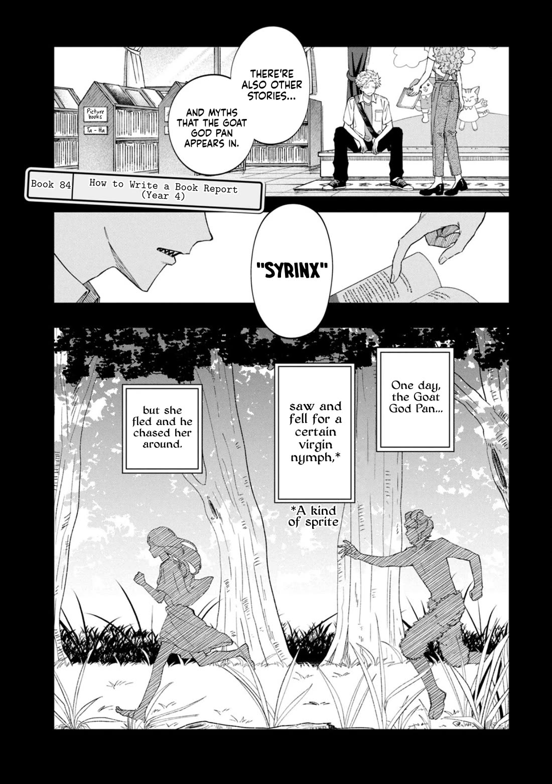 Zeikin de Katta Hon Chapter 84 page 1 - Chapter 84: How to Write a Book Report (Year 4)