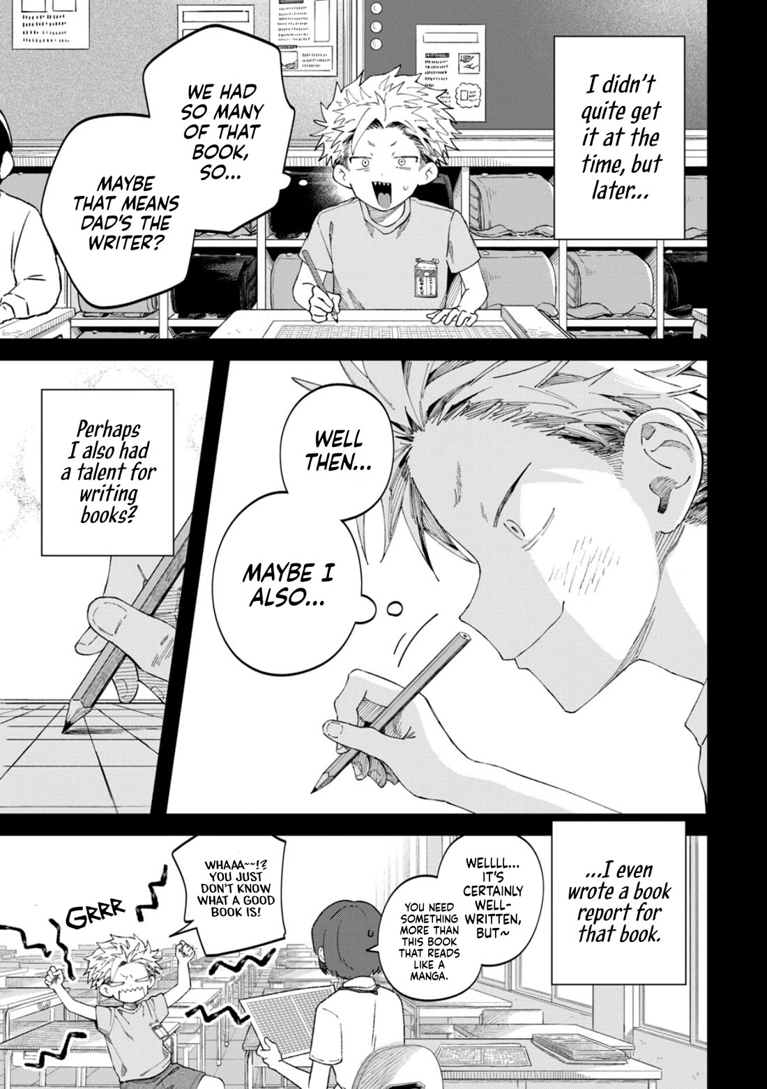 Zeikin de Katta Hon Chapter 84 page 7 - Chapter 84: How to Write a Book Report (Year 4)