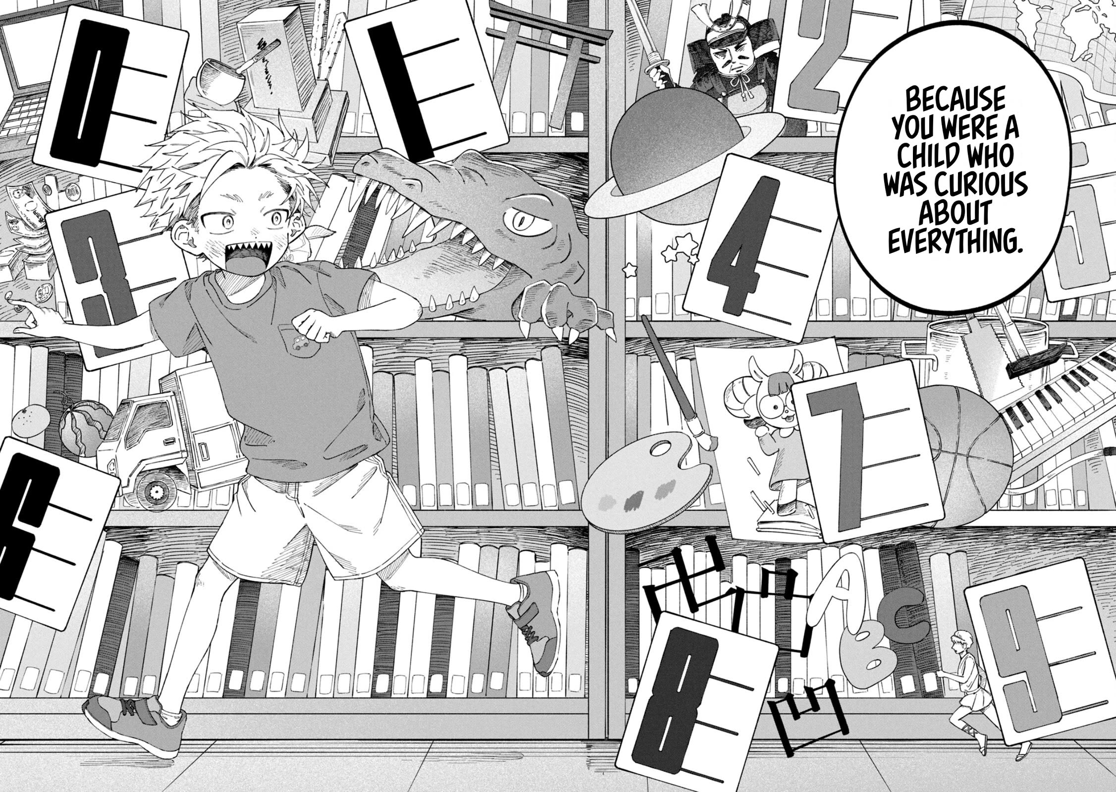 Zeikin de Katta Hon Chapter 86 page 14 - Chapter 86: How to Write a Book Report (Year 6)