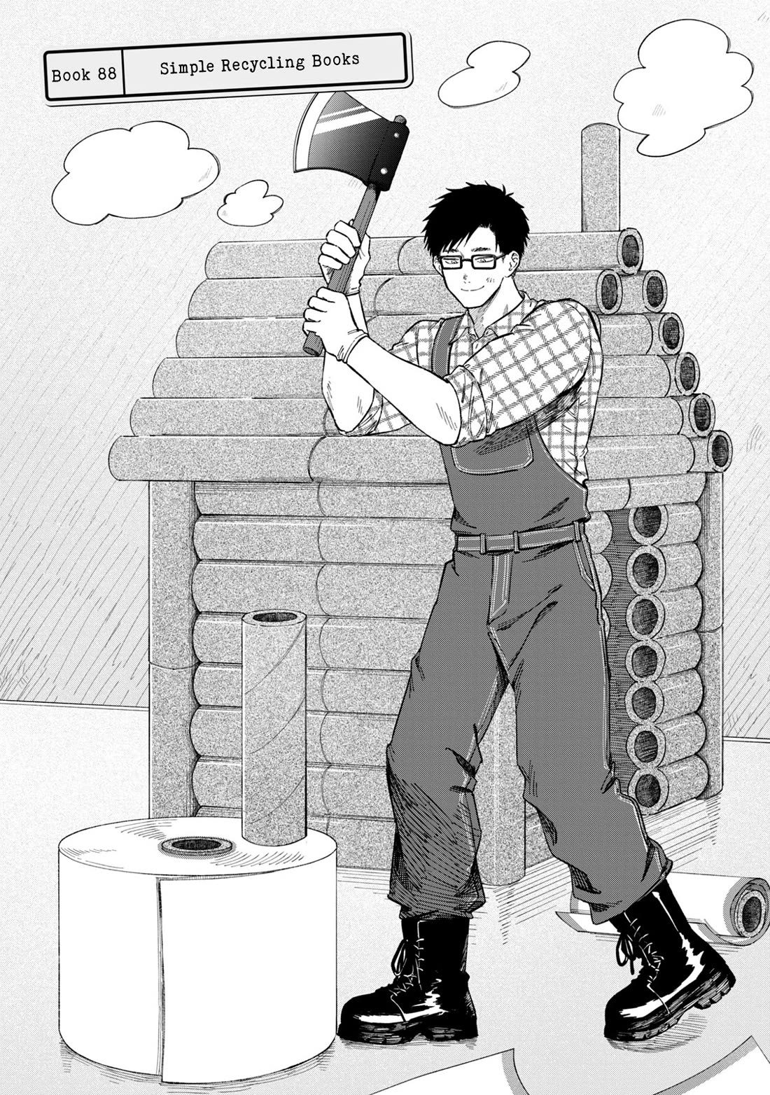Zeikin de Katta Hon Chapter 88 page 1 - Chapter 88: Simple Recycling Books