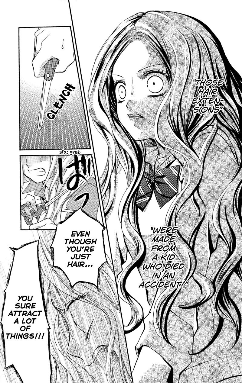 Zekkyou Gakkyuu Chapter 12.1 page 19 - Chapter 12.1: Extra Class:The Cursed Hair