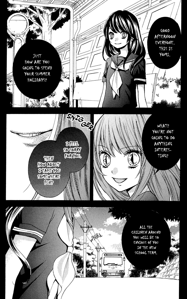 Zekkyou Gakkyuu Chapter 24.5 page 2 - Chapter 24.5: The Bus to Hell/The Bus Bound for the Underworld